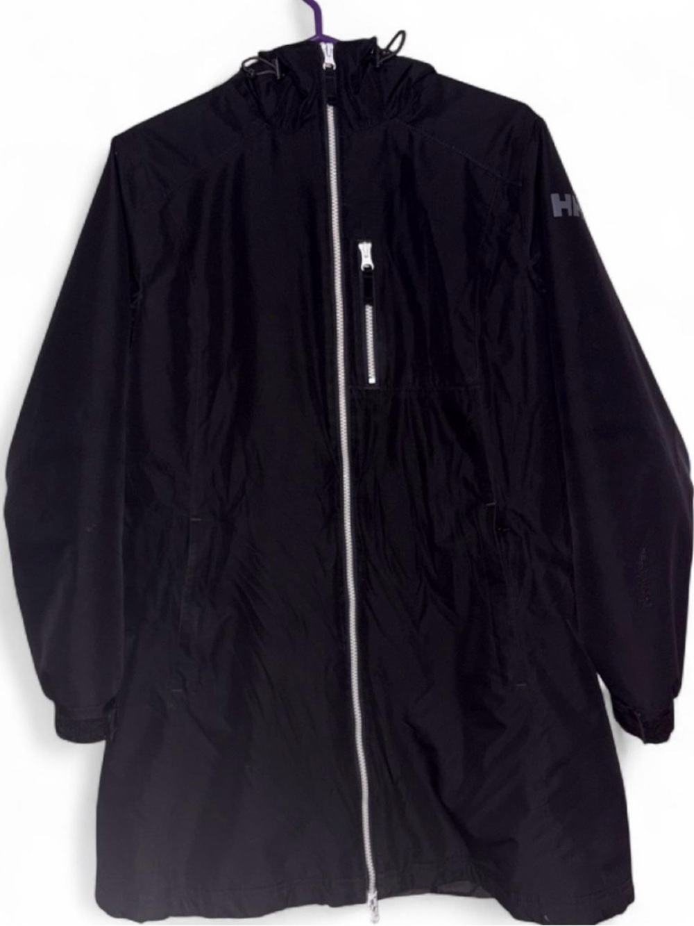 Helly Hansen Black Hooded Shell Jacket